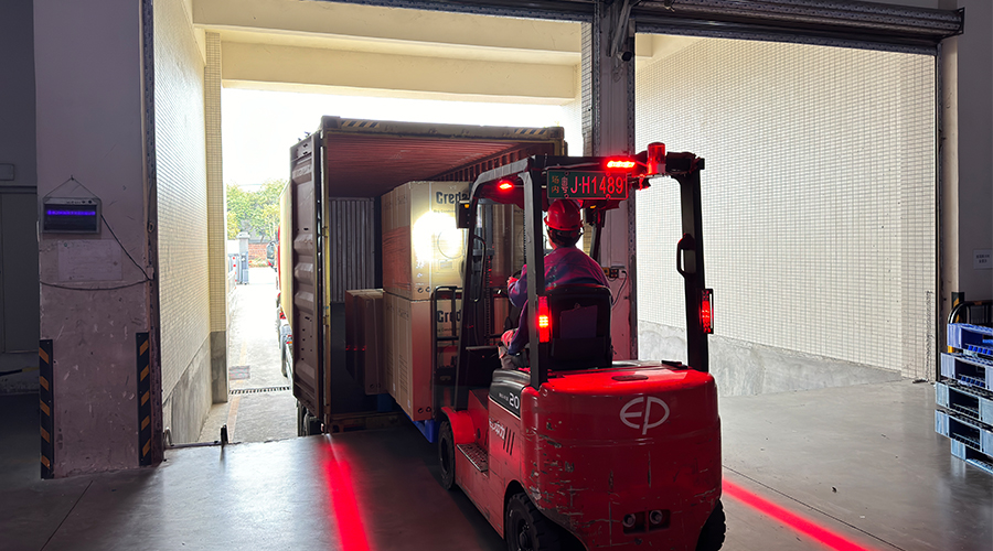 衣物烘干機出貨英國，開啟合作新篇