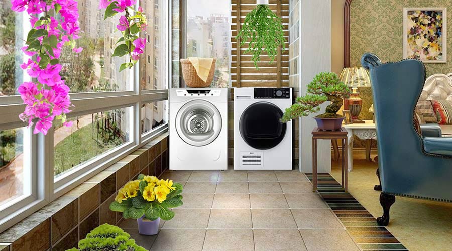 家居陽臺晾曬衣物不干怎么辦，衣物烘干機來解決！