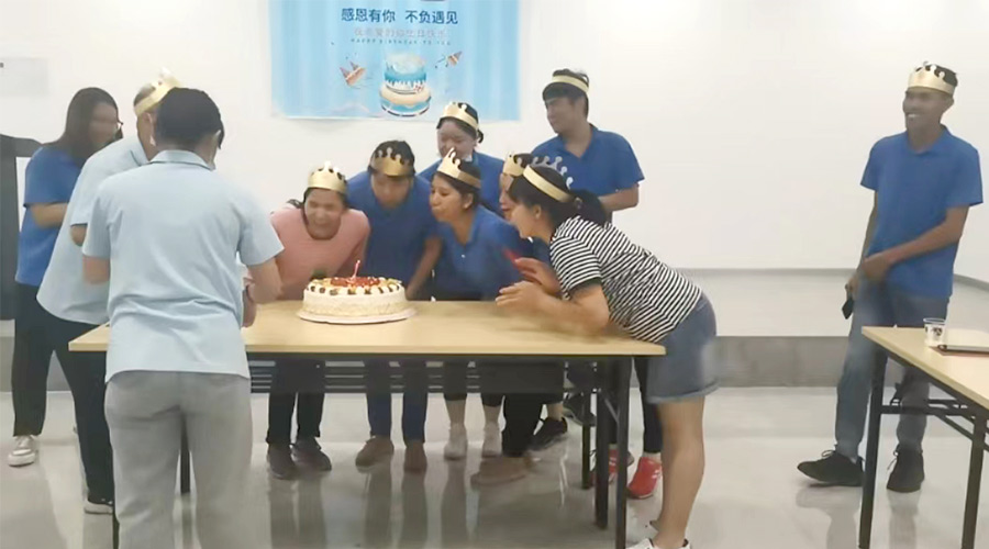 金環(huán)電器6月份員工生日會(huì)  美好如約而至！