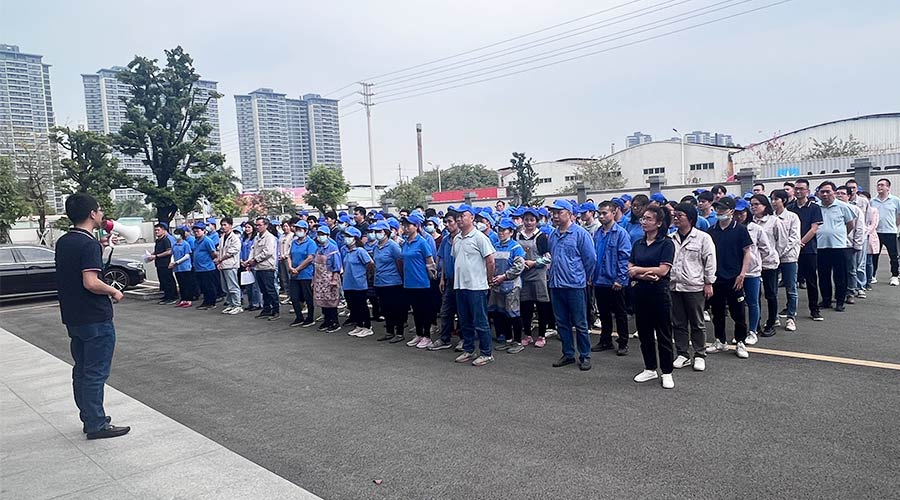 安全至上 防范未“燃”！金環(huán)電器開展消防安全演練