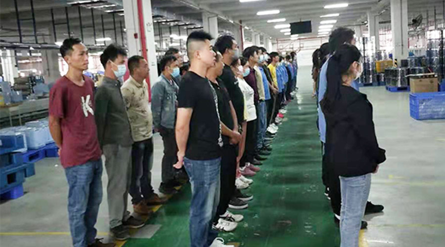 二十大寄語青年！金環(huán)電器開展關于二十大會議精神學習