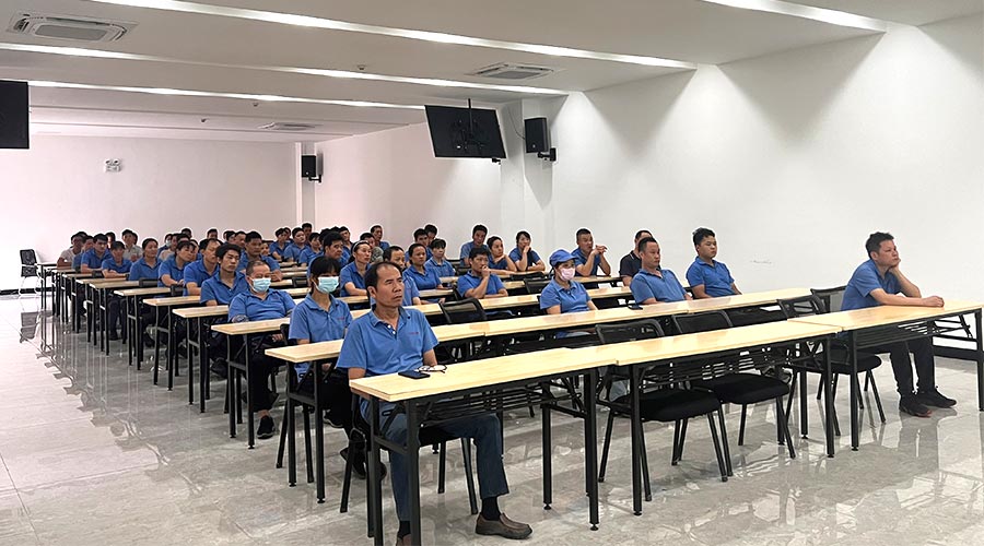 健康與安全！金環(huán)電器開(kāi)展職業(yè)健康知識(shí)專題培訓(xùn)