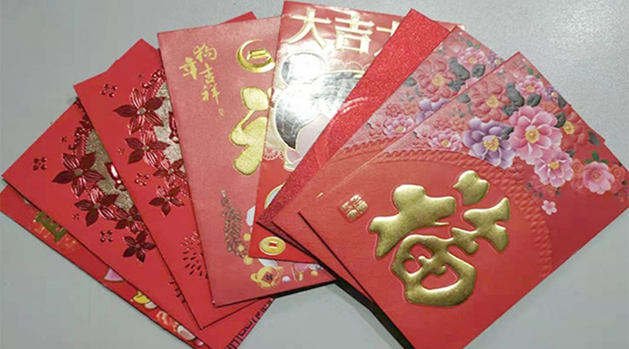 開工好彩頭！金環(huán)電器銷售部為員工派發(fā)開工紅包！